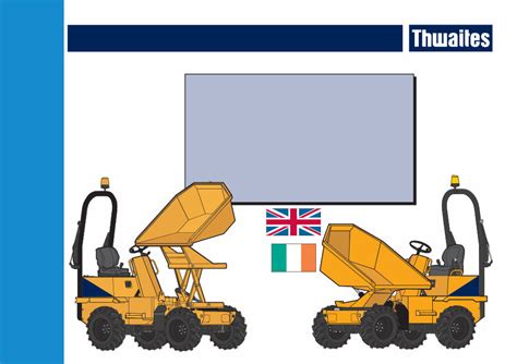 Thwaites 1 5 To 3 Tonne Ton Dumper Workshop Service Manual