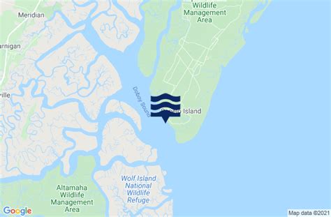 Tide Chart Sapelo Island