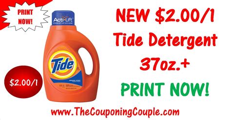 Tide Printable Coupons