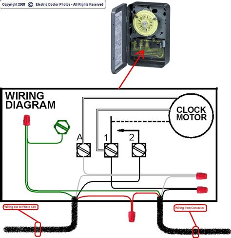 Time Clock And Photocell Wiring Diagram