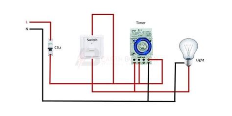 Timer Light Switch Wiring Diagram