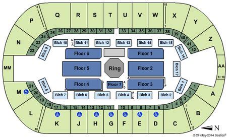 Tingley Coliseum Seating Chart
