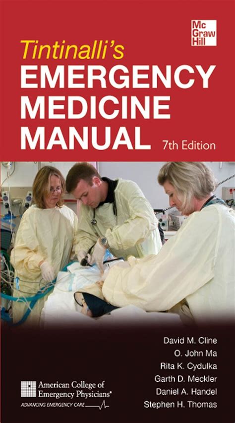 Tintinallis Emergency Medicine Manual