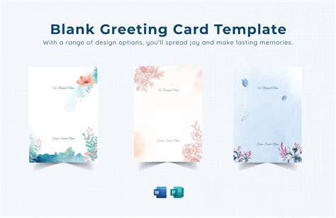 To And From Card Templates