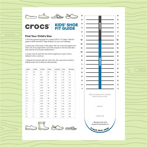 Toddler Crocs Size Chart