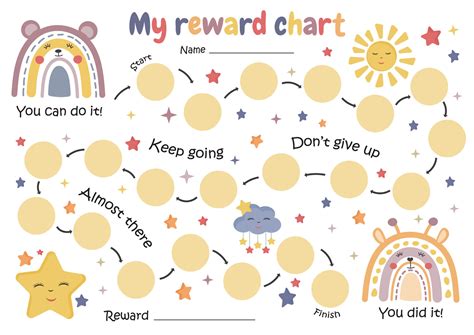 Toddler Sticker Chart