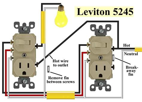 Toggle Switch Schematic Combo Wiring Diagram