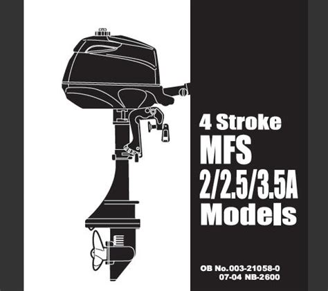 Tohatsu Outboards 2 Stroke 3 4 Cylinder Factory Manual