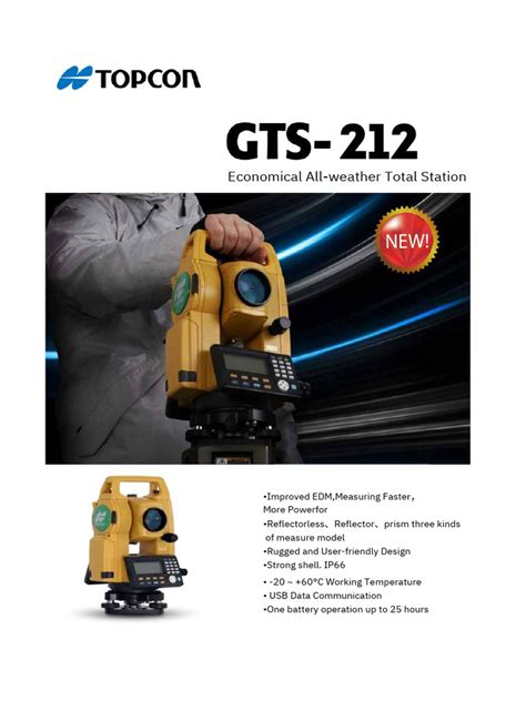 Topcon Gts 212 Series Hardware Manual