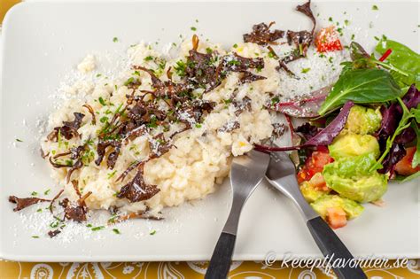 Torkad svamp risotto: En kulinarisk upplevelse att njuta av