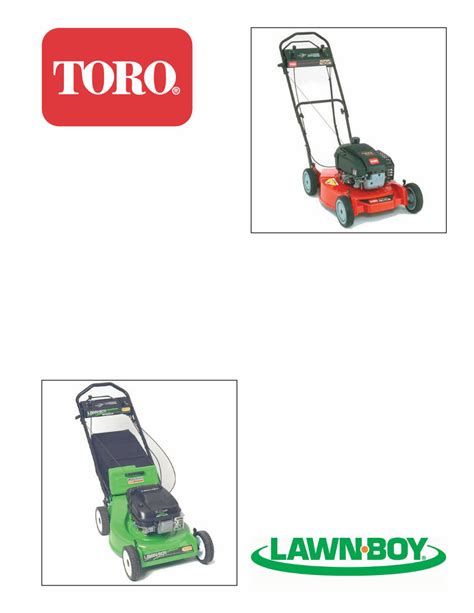 Toro Walk Behind Mower 21 22 Inch Full Service Repair Manual 1990 2006