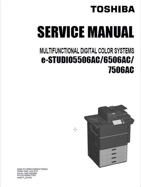 Toshiba E Studio 202 Service Manual