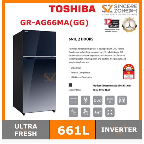 Toshiba GR-AG66MA Ice Maker: The Culinary Revolution That Will Transform Your Kitchen