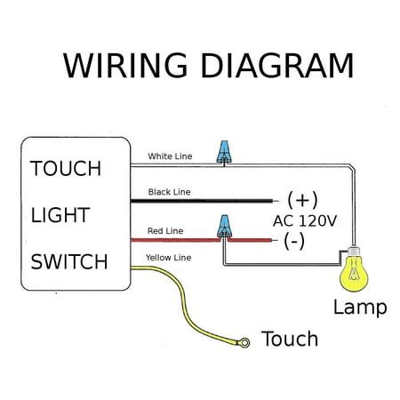 Touch Light Sensor Wiring Diagram