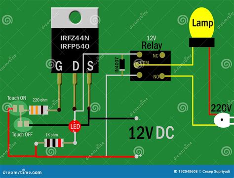 Touch Switch Wiring Diagram