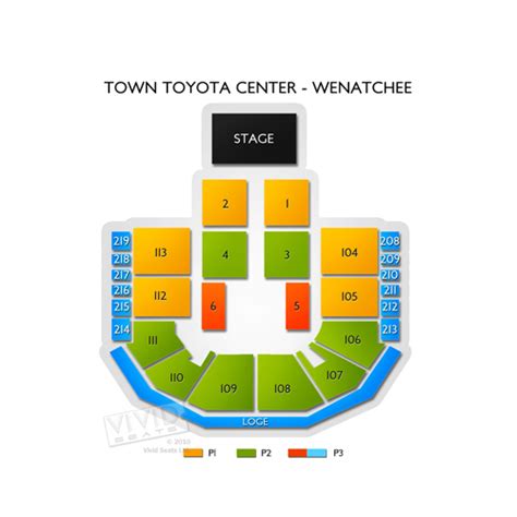 Town Toyota Center Seating Chart