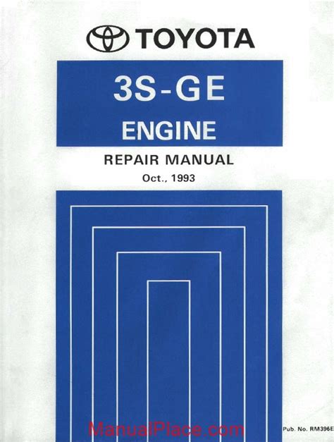 Toyota 3s Fe Engine Work Shop Manual Free File