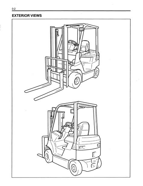 Toyota 7fb10 30 H10 25 J35 Electric Powered Forklift Service Repair Manual Download