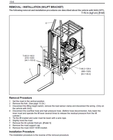 Toyota 7fbe10 7fbe13 7fbe15 7fbe18 7fbe20 Forklift Service Repair Workshop Manual Download