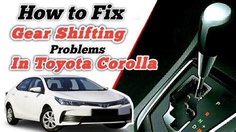 Toyota Corolla Manual Transmission Problems