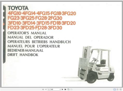 Toyota Forklift Manual