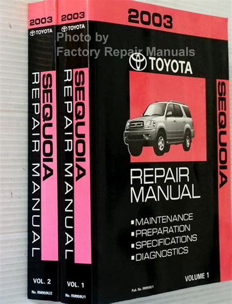 Toyota Sequoia Factory Service Manual