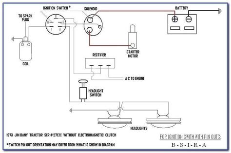 Tractor Starter Wiring Diagram