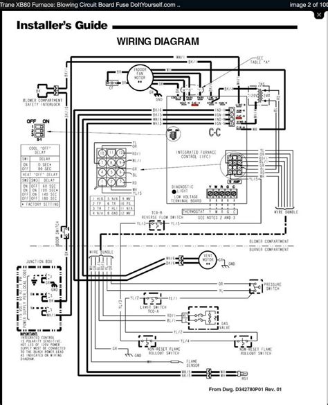 Trane Wiring Diagrams Model