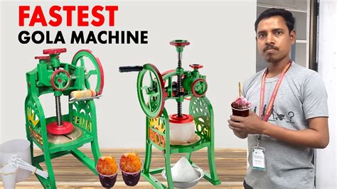 Transform Your Dessert Business with a Gola Making Machine