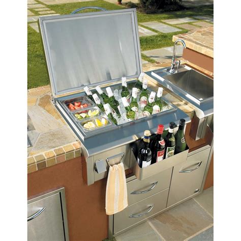Transform Your Outdoor Oasis with the Enchanting Allure of an Outdoor Kitchen Ice Maker