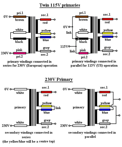 Transformer 220v Wiring Diagram