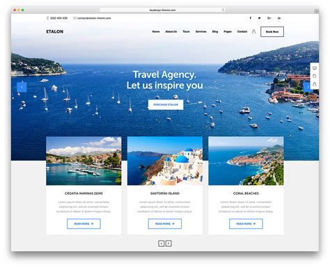 Travel Agency Template Wordpress
