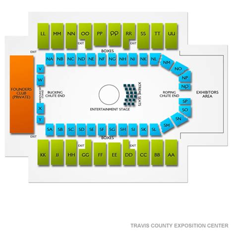 Travis County Expo Center Seating Chart