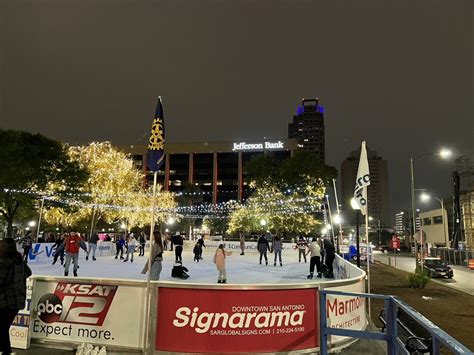 Travis Park Ice Skating: A Winter Wonderland in the Heart of San Antonio