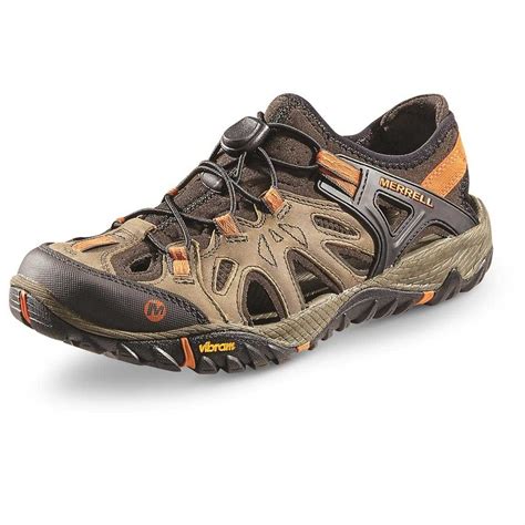 Treading Water with Grace: A Poetic Dance in the Merrell Mens All Out Blaze Sieve Water Shoes