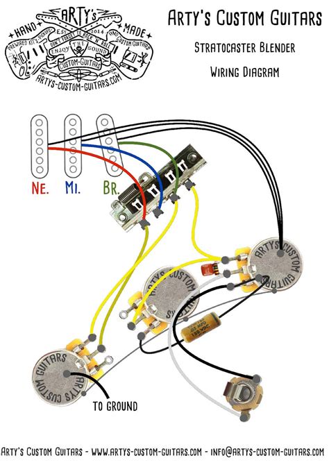 Treble Bleed Strat Wiring Diagram