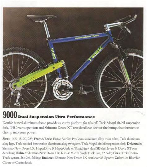 Trek 1993 Catalog