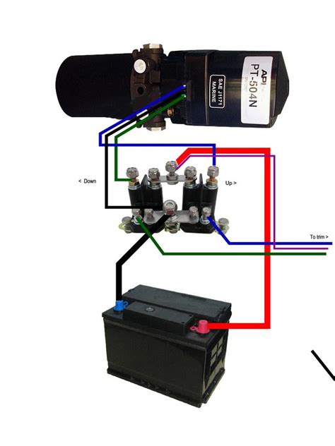 Trim Motor Wiring Diagram