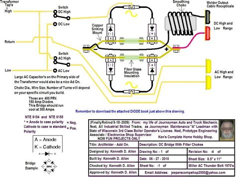 Trindl Arc Welder Wiring Diagram