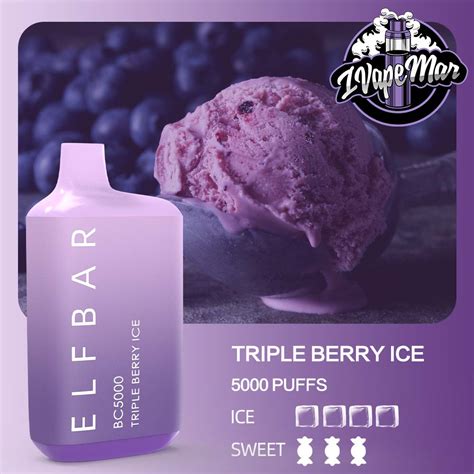 Triple Berry Ice Elf Bar: A Taste of Magic