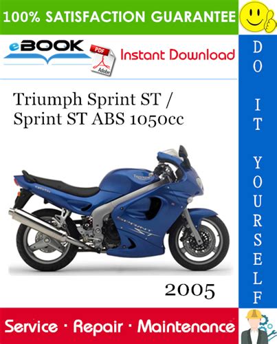 Triumph 2005 2010 Sprint St Sprint St Abs Workshop Repair Service Manual 10102 Quality