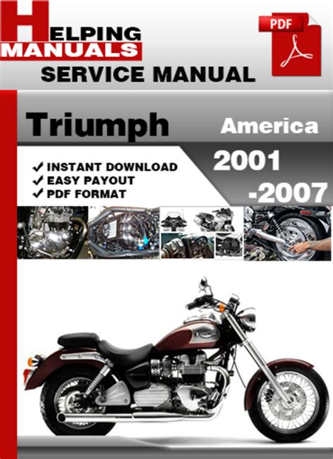 Triumph America 2001 2007 Service Repair Manual