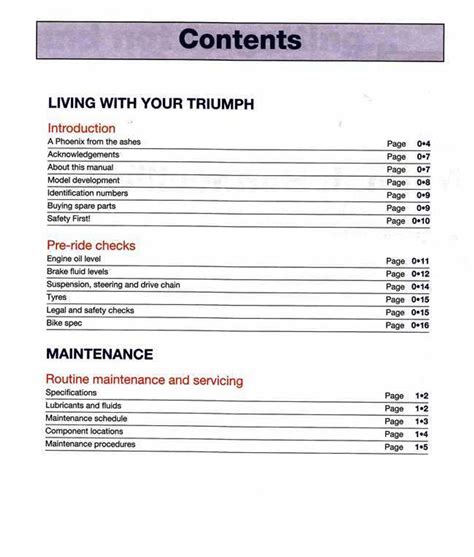 Triumph America 865cc Service Repair Workshop Manual 2007 Onwards