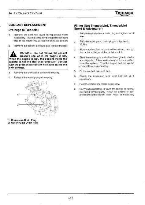 Triumph Daytona 1000 Service Repair Pdf Manual Download 1991 1993