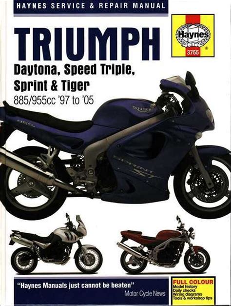 Triumph Daytona 955i 1997 2006 Repair Service Manual Pdf