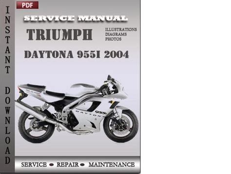 Triumph Daytona 955i 2004 Service Repair Manual