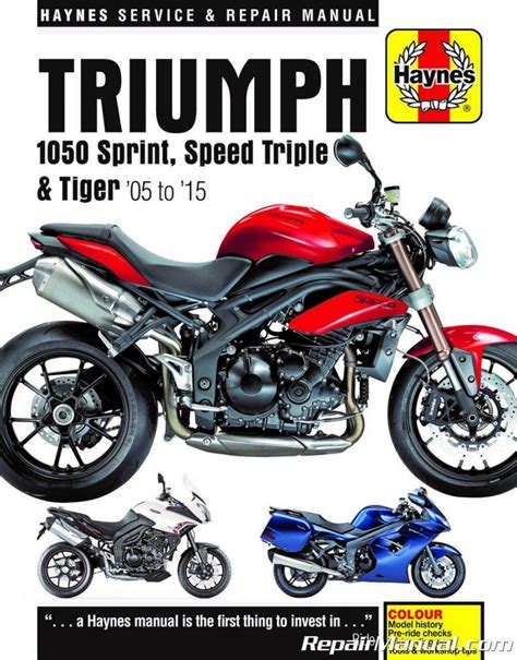 Triumph Motorcycle 2007 2014 Tiger 1050 Repair Srvc Manual