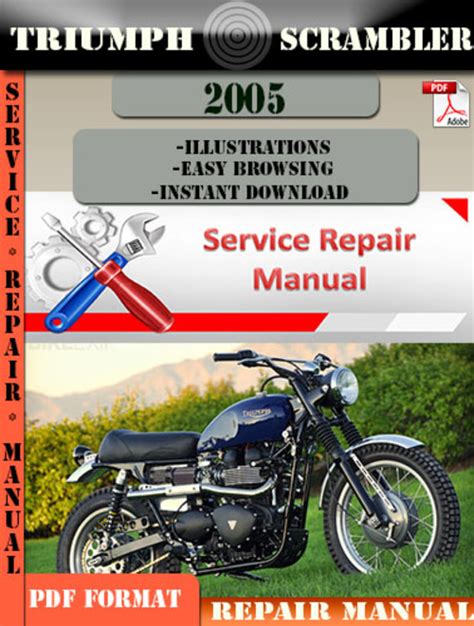 Triumph Scrambler 2005 Repair Service Manual