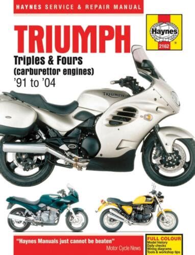 Triumph Sprint Executive 900 885cc Service Repair Manual 1998