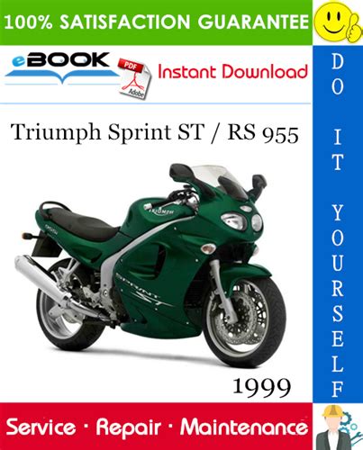 Triumph Sprint St Rs 1999 2001 Workshop Service Manual